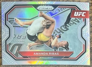 Panini Prizm UFC 2021 Amanda Ribas Silver Prizm Parallel #162 - Imagen 1 de 2