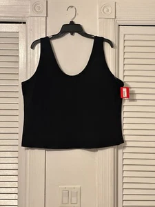 Camiseta sin mangas Spanx Get Moving ajustada, talla 3X, muy negra nueva con etiquetas - Imagen 1 de 8