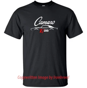 1967 1969 Camaro Z28 Camiseta Car Silhouette Primera Generación RS SS 67 68 69 - Imagen 1 de 6