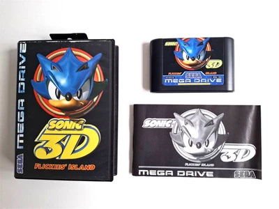Original SEGA Mega Drive Spiel OVP boxed - Sonic 3D The Hedgehog - Sammlung - Bild 1 von 4
