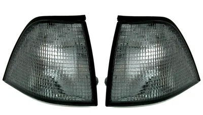 Frontblinker Set für 3er BMW E36 Coupe Cabrio Grauer Blinker Schwarz in Grau - Bild 1 von 4