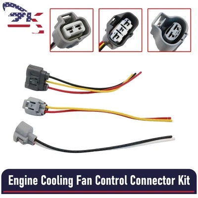 Engine Cooling Fan Control Connector Kit For Lexus 2001-2022 Toyota 2004-2020 - Image 1 of 4