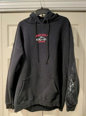 Sudadera con Capucha Desteñida Y2K Orange County Choppers XXL Hecha en Distress EE. UU. De Colección  Foto 1 de 4