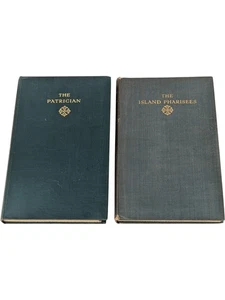 John Galsworthy The Patrician & The Island Pharisees Hardcover Set - Picture 1 of 8