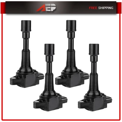 Juego de 4 bobinas de encendido en enchufe para Mazda 2 2011 2012 2013 2014 hatchback 1,5 L Foto 1 de 3