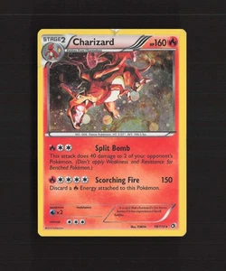 Charizard 19/113 Legendary Treasures Cosmos Holo Rare Pokemon Card DMG - Picture 1 of 10