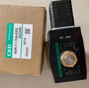 CKD ADK11-15A-02G-DC24V Solenoid Valve New✦KD - Picture 1 of 4