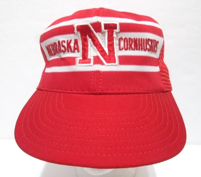 Gorra de malla Nebraska Huskers Stipe Snapback de colección Foto 1 de 4