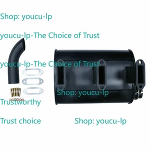 Silenziatore marmitta 3 cilindri 02160566 per motore Deutz 912 913 914 - Foto 1 di 5