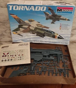 Vintg 1982 Monogram PANAVIA TORNADO 1:72 Scale Jet Airplane Model Kit - Picture 1 of 5