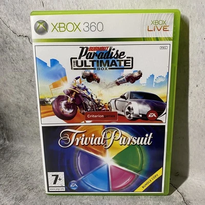 Burnout Paradise The Ultimate Box & Trivial Pursuit Double Pack For Xbox 360 - Image 1 of 3