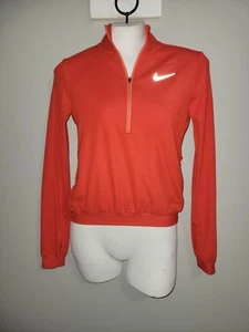Crimson Nike Dri-Fit Element Running Athletic Mid Layer Top Size XS - Picture 1 of 7