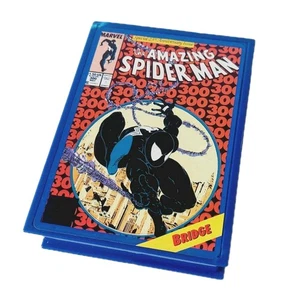 Marvel Spider-Man Pocket Comics Mini Playset Spiderman vs Venom BRIDGE 1994 - Picture 1 of 12