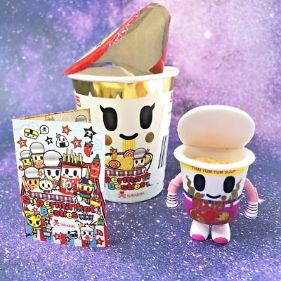 Tokidoki 超市 Besties- TOMMY YUM 乙烯公仔 — 第 1/4 张图片