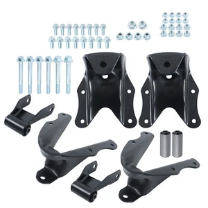 For Ford F-150 F-250 Rear Leaf Spring & Suspension Bracket Kit 722-101 722-058 - Picture 1 of 12