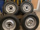 Triumph 2000 Steel Wheels With Nearly  New Tyres