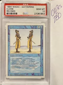MTG Clone PSA GEM MINT 10 Certification 27061853 Revised Uncommon - Picture 1 of 2