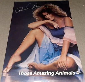 Priscilla Presley Vintage HTF ABC Those Amazing Animals Promo Poster 1980 19X27 - Picture 1 of 4