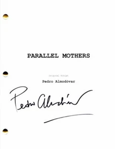 Pedro Almodovar Signed Autograph Parallel Mothers Movie Script - Penelope Cruz - Picture 1 of 2