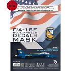 1/72 F/A-18F Blue Angels Fighter Color Separation Mask & Decal for Academy 12567