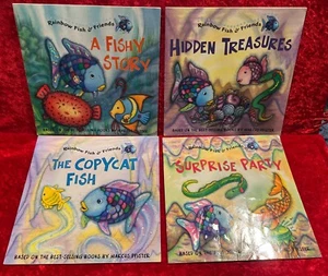 Rainbow Fish And Friends Book Lot Of 4 - Picture 1 of 2