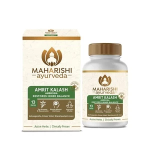 2 schede Maharishi Ayurveda Amrit Kalash Ambrosia 60 (confezione da 2) - Foto 1 di 8