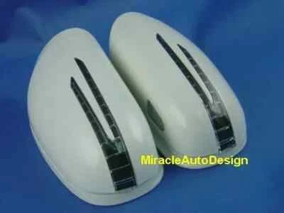 DOS FLECHAS LED BLANCO CUBIERTAS ESPEJO PUERTA MERCEDES BENZ 1995-1998 W140 CLASE S Foto 1 de 4