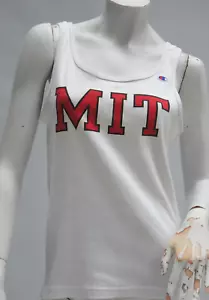 Vintage 80s MIT Tank Top By Champion Athletic Activewear Sport Sleeveless T-Shir - Picture 1 of 5