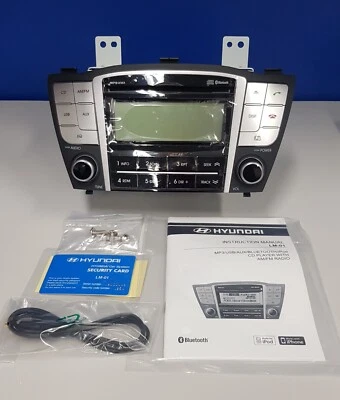 Hyundai/Car Audio. LM ix35 LM-01 Aus Fit 2010-12. Single CD, AM/FM Radio, BT, EQ - image 1 of 4