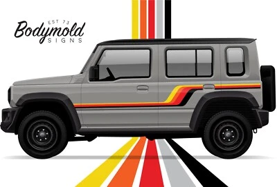 Suzuki Jimny ALKI rayas/gráficos 2 puertas y XL Foto 1 de 4