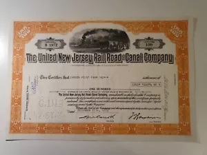 United New Jersey Rail Road and Canal Company 1973 - Bild 1 von 1
