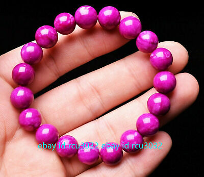 Natural 8/10/12mm Pink Sugilite South Africa 10mm Gems Round Beads Bracelet 8  • 4.13€