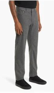 Nuevo con etiquetas Pantalones Para Hombre 40/32 BRAX Cooper 5 Bolsillos Ajuste Moderno Woo Look Gris Cuadros - Imagen 1 de 12
