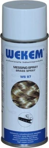 1x 400ml Wekem Messingspray Witterungsschutz Deko WS87       - Picture 1 of 1