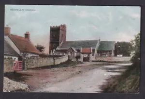 Wales Monmouthshire Pontypool Blackwood BEDWELLTY church c1900s postcard - Picture 1 of 2