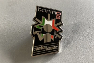 Y2K Anton Bauer Media 奥林匹克徽章银色黑色都灵意大利 2006 年全新巴黎 2024 — 第 1/3 张图片