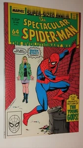 SPECTACULAR SPIDER-MAN ANNUAL #8 64 PAGE GIANT NM 9.4 WHITE 1988 - Picture 1 of 1