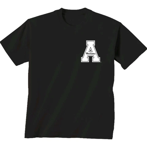 NCAA Appalachian State Mountaineers Adult Initial Pattern Short sleeve, Mediu Cover