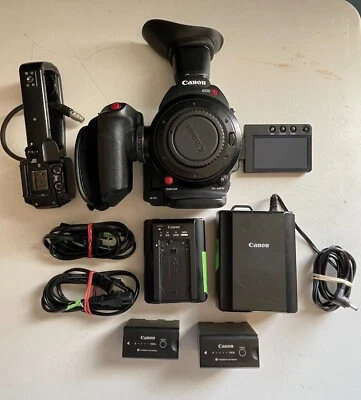 Canon EOS C100 Mark II Cinema EOS Camera with Dual Pixel CMOS AF - Image 1 of 4