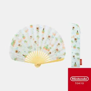 NEW DOUBUTU NO MORI Animal Crossing Fan Sensu My Nintendo store Tokyo Limited - Picture 1 of 9