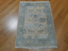 Bohemian Rug, Oushak Turkish Ushak Rug Transitional Design 2x3 Ft