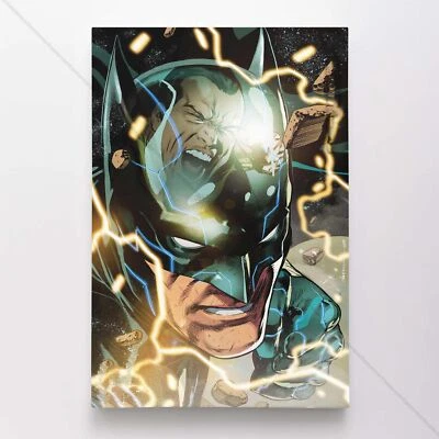 Impresión artística de portada de cómic de DC lienzo póster negro de Adam #50403 Foto 1 de 4