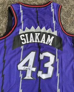 Pascal Siakam Signed Autographed Toronto Raptors Jersey Psa/Dna Coa Champs - Picture 1 of 4