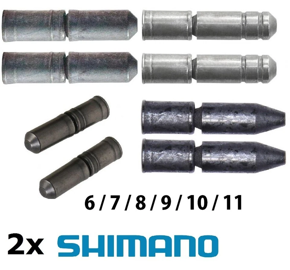 Shimano Fahrrad MTB Ersatz Kettennietstifte 6 7 8 9 10 11-Fach Ketten 2er Pack - Bild 1 von 1