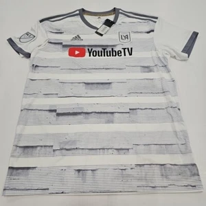 NWT LAFC Men's Adidas YouTube Replica Second MLS Jersey Soccer XL New With Tags - Picture 1 of 9