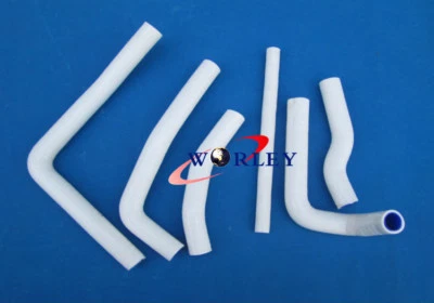 Manguera radiador silicona BLANCA para Honda CR250R CR250 CR 250 R 2000 2001 00 01 Foto 1 de 4