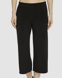 $99 Hard Tail Women's Black Stretch Slim Tapered Pull-On Crop Pants Size XS - Picture 1 of 2
