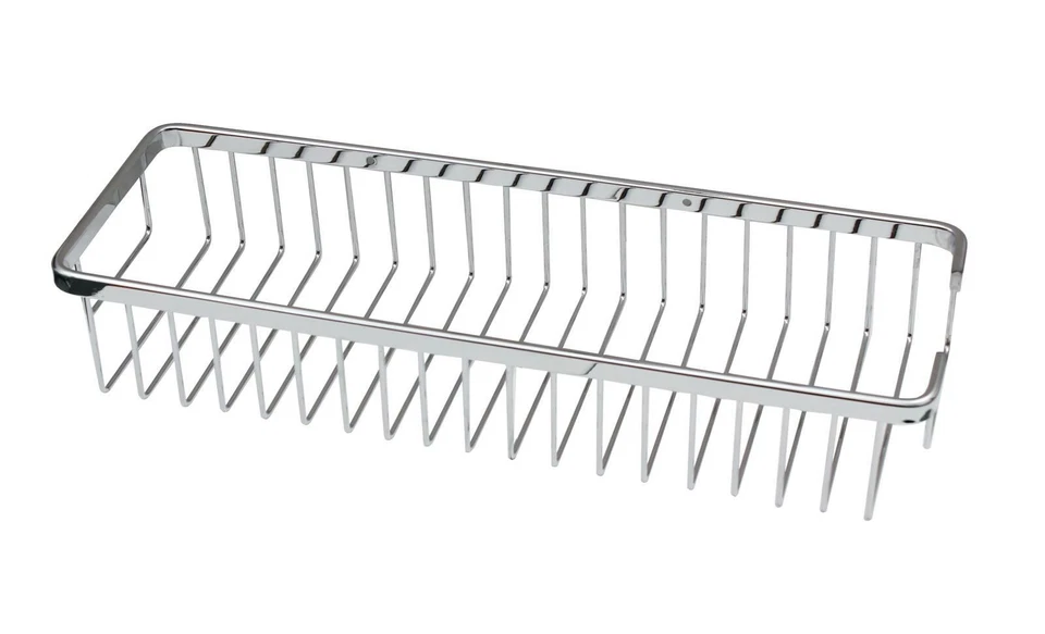 Edelstahl Duschregal Badregal Badezimmer Küchenregal Regal Wandregal Chrom - Bild 1 von 1