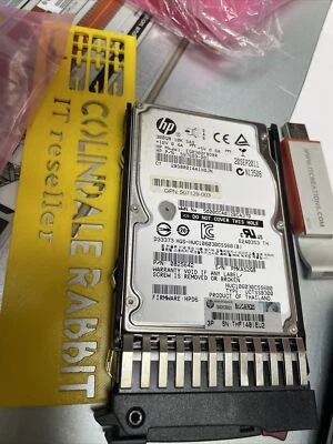 HP Hard Drive 300GB 10K Dual Port SAS 2.5" 6Gbps Hot Swap HDD 507127-B21 - Image 1 of 4