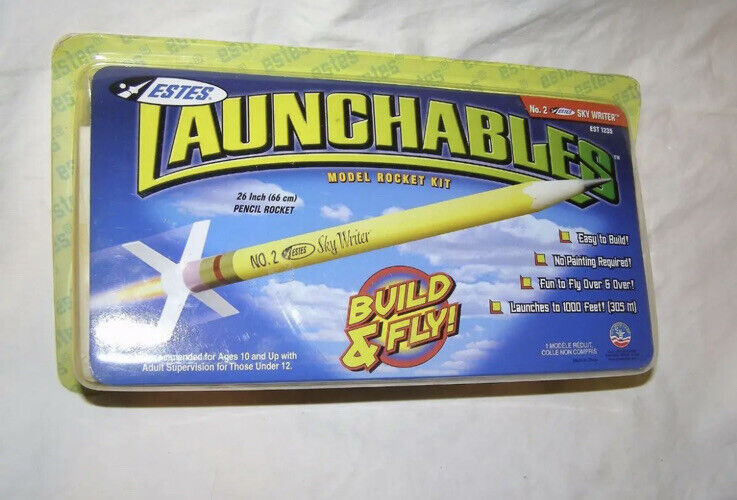 Estes Launchables Skywriter No.2 - 26 inch Model Rocket Kit - New Factory Sealed